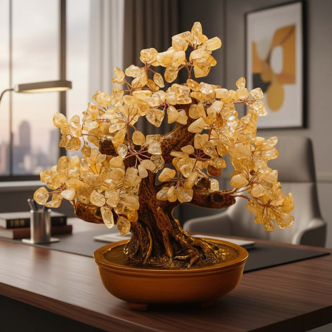 सकारात्मक ऊर्जा के लिए सिट्रीन का पेड़