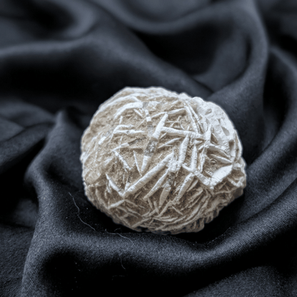 authentic desert rose raw piece for peaceful vibes
