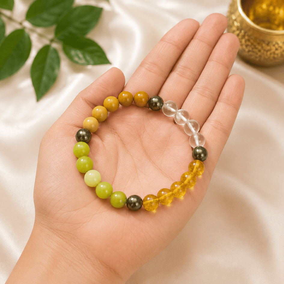 Dhanyog Money Magnet Premium Bracelet For Taurus, Virgo & Capricorn