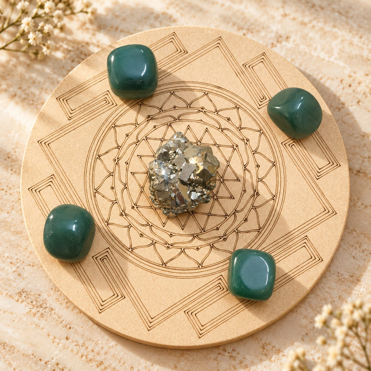 Sri Yantra Wealth Grid for Money Manifestation and Financial Abundance
