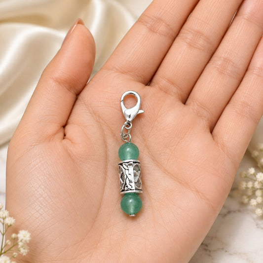Green Aventurine Crystal Charm | Good Luck, Prosperity & Abundance