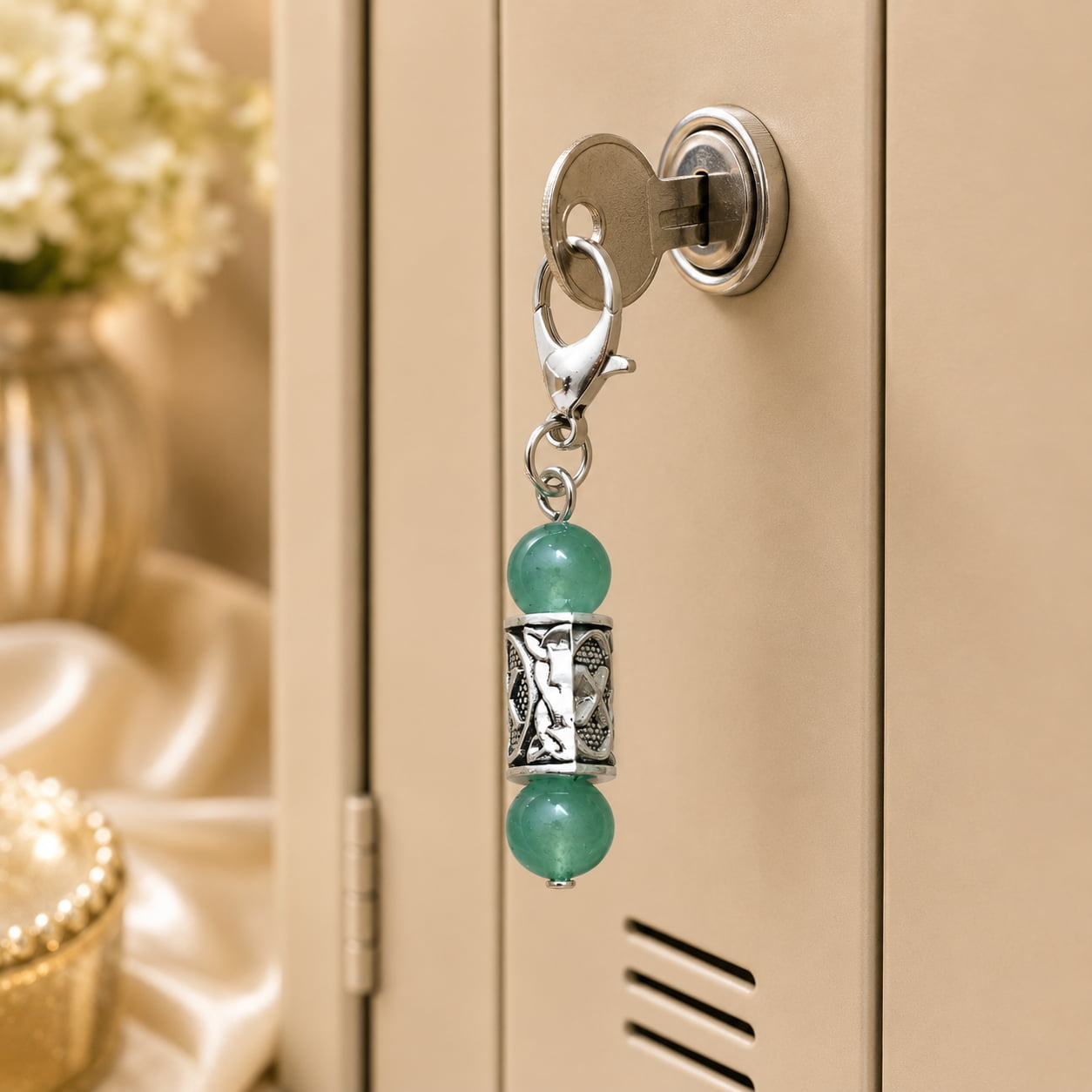 Green Aventurine Crystal Charm | Good Luck, Prosperity & Abundance