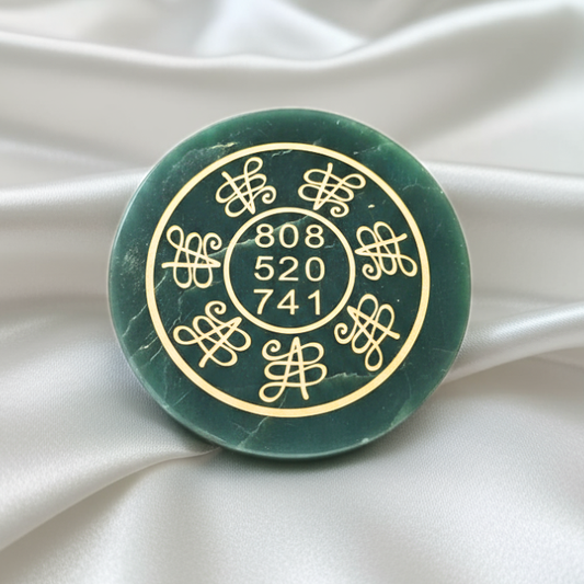 Green Aventurine Coaster For Opportunities