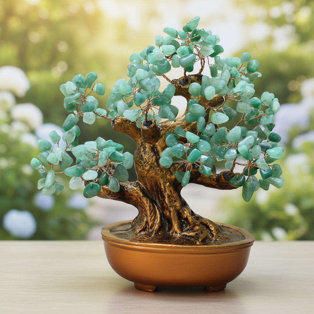 Green Aventurine Tree – A Powerful Crystal Tree for Abundance, Healing & New Beginnings