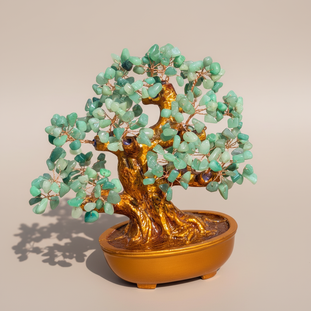 Green Aventurine Tree – A Powerful Crystal Tree for Abundance, Healing & New Beginnings