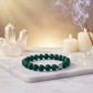 Authentic Green Jade gemstone bracelet for positivity and growth