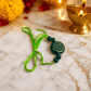 Natural Green Jade Crystal Rakhi for Abundance, Luck & Prosperity