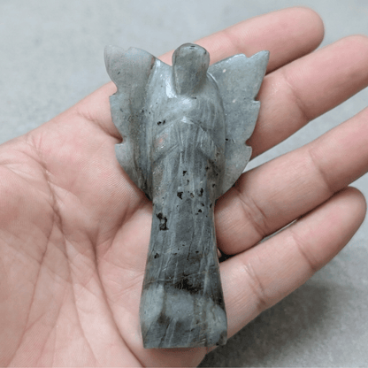 labradorite angel for protection and intuition
