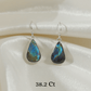 Labradorite 925 Sterling Silver Earrings Set – Intuition • Protection • Inner Strength