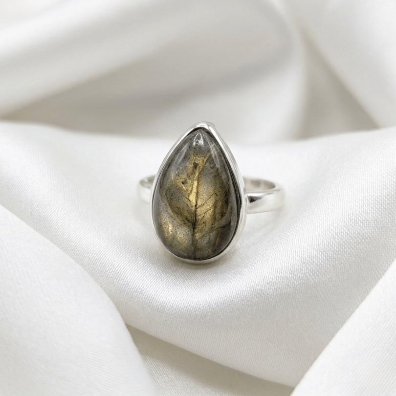 Labrodite Rings Labradorite 925 Sterling Silver Ring – Stone of Magic & Transformation ...