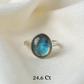 Labradorite 925 Sterling Silver Ring – Stone of Magic & Transformation
