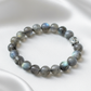 Natural Labradorite gemstone bracelet for spiritual awakening and balance