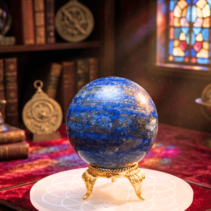 Lapis Lazuli Ball For Wisdom & Inner Power