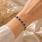healing lapis lazuli stone bracelet for focus and confidence