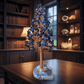 Lapis lazuli crystal tree for home and office