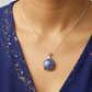 Natural Lapis Lazuli pendant for truth and wisdom