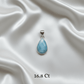 Larimar pendant for calmness and emotional balance