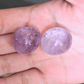 Lavender Amethyst Crystal Tumbles Set of 2 for Calm & Intuition