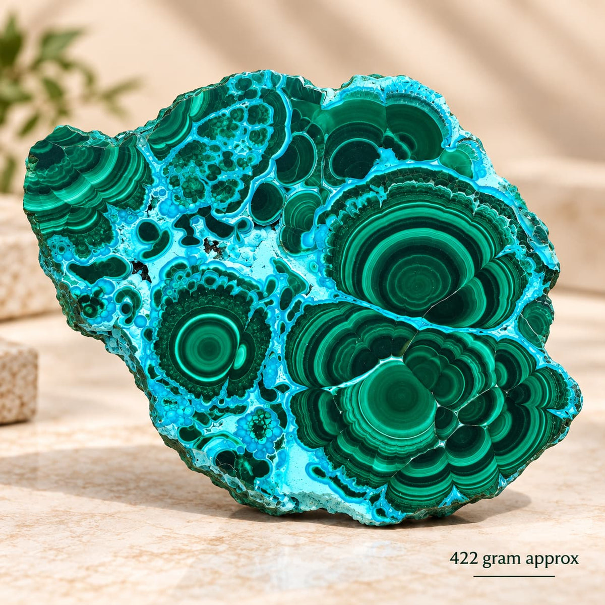 Malachite Natural Raw Piece | Transformation, Heart Chakra and Spiritual Protection