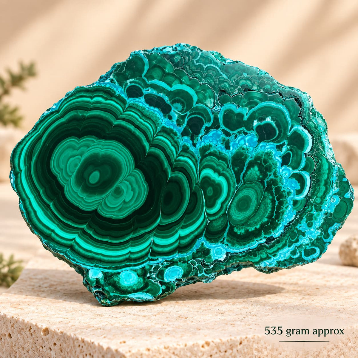 Malachite Natural Raw Piece | Transformation, Heart Chakra and Spiritual Protection