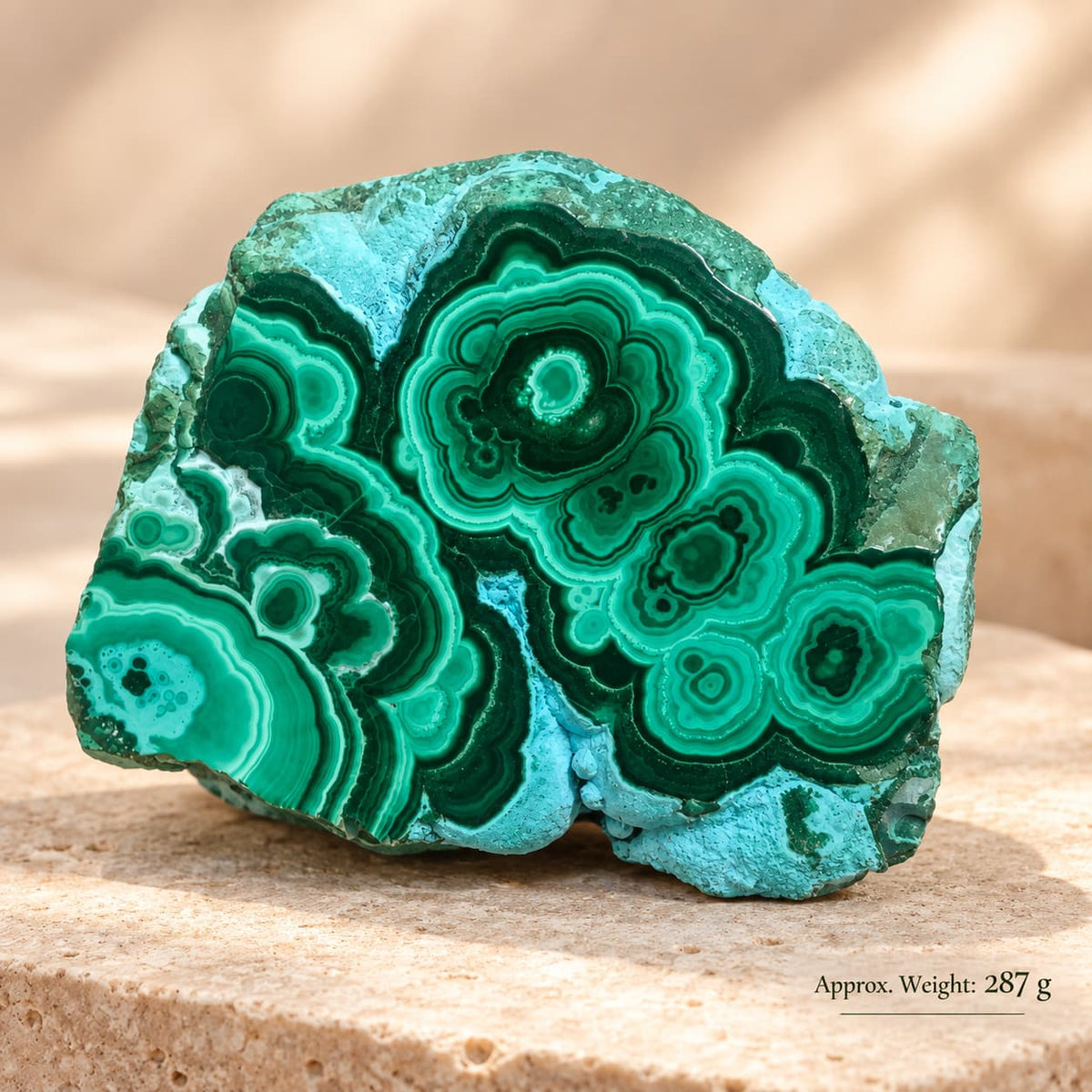 Malachite Natural Raw Piece | Transformation, Heart Chakra and Spiritual Protection