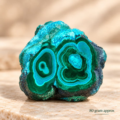 Malachite Natural Raw Piece | Transformation, Heart Chakra and Spiritual Protection