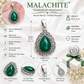 malachite pendant for transformation and protection