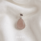 Morganite 925 Silver Pendant - Love • Healing • Divine Compassion