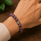 Pink Tourmaline Bracelet For Releasing Stress-(10mm)