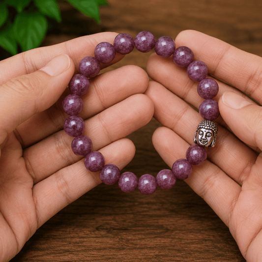 Pink Tourmaline Bracelet For Releasing Stress-(10mm)