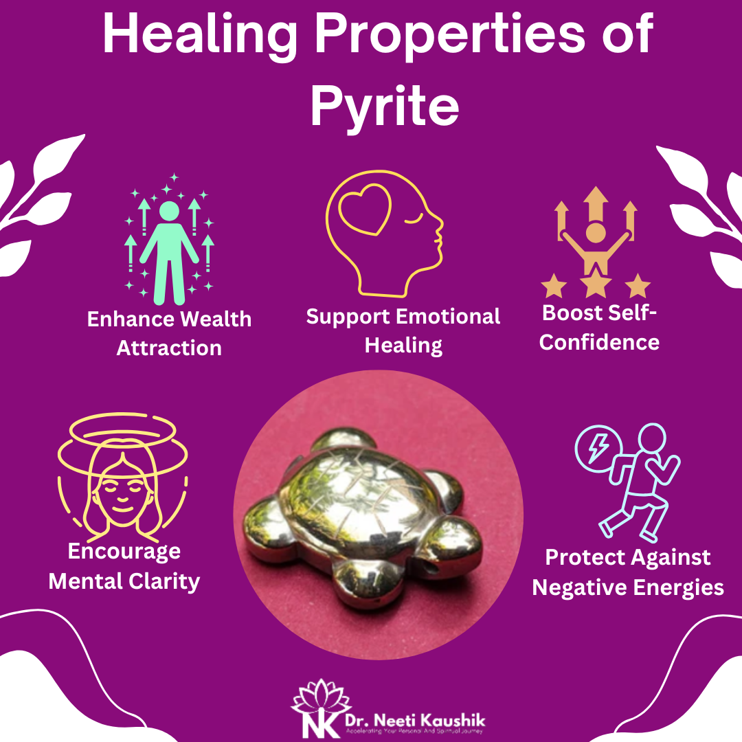 Pyrite Turtle For Wealth & Prosperity