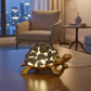 Pyrite Turtle Lamp with USB Connector – Wealth, Protection & Prosperity Crystal Lamp