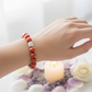 Red Jasper bracelet for strength, stability, and grounding
