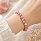 Rhodochrosite Bracelet For Clear Emotional Wounds From The Past-(10mm)