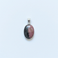 Rhodonite 925 Silver Pendant For Emotional Healing, Self-Love & Balance