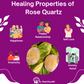 Rose Quartz Relationship Number Duo For Promoting Harmony - Dr. Neeti Kaushik's Shop