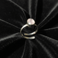 Rose Quartz 925 Silver Ring - For Stimulates Love Emotional Healing
