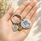 The Scorpio Keychain Zodiac Luck Charm with Yellow Stone