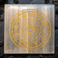 Selenite Charging Plate (8 cm) with All Zodaic Signs
