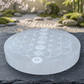 natural selenite crystal plate for energy purification