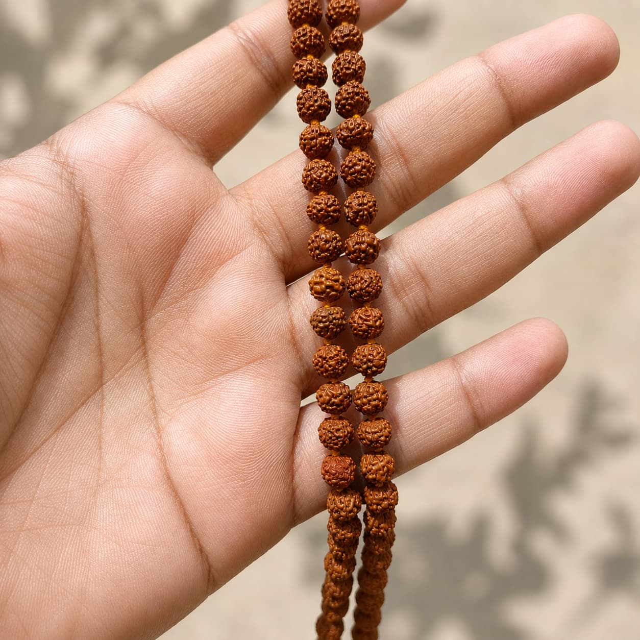 Rudraksha Mala | 109 Beads | Meditation, Protection and Spiritual Awakening