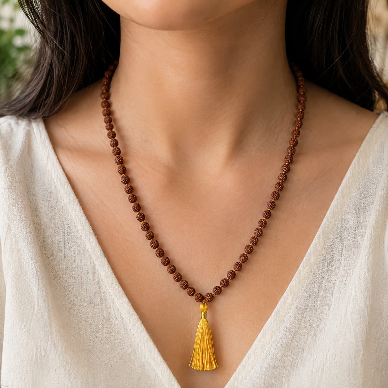 Rudraksha Mala | 109 Beads | Meditation, Protection and Spiritual Awakening