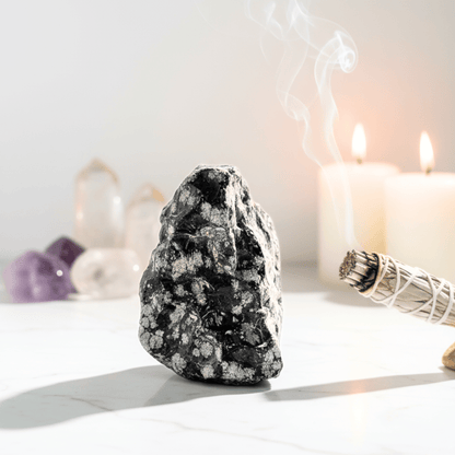 Snowflake Obsidian Natural  Crystal– Calming, Purification & Emotional Balance