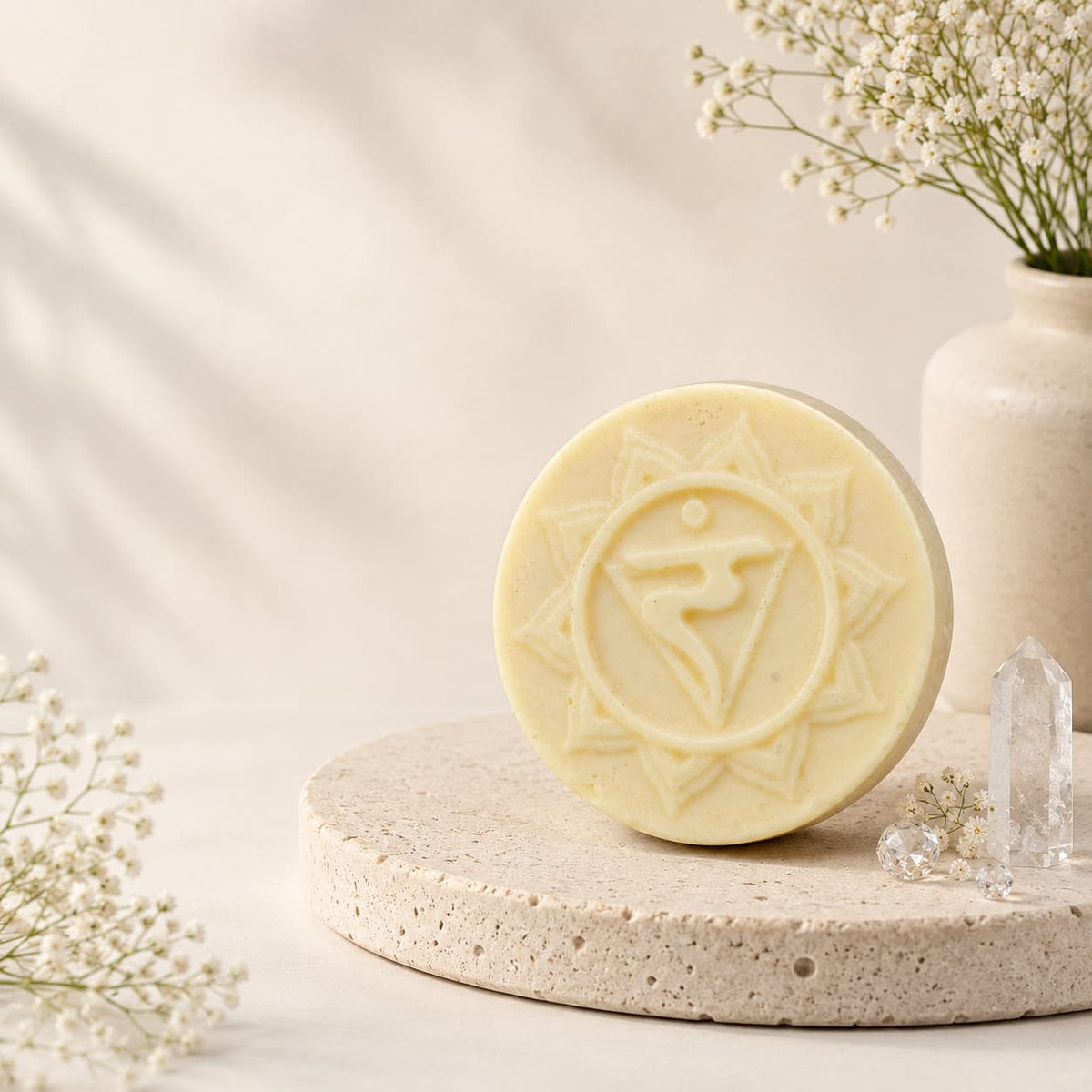 Solar Plexus Chakra Soap For Reducing Stress & Anxiety