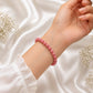 thulite bracelet for love, emotional healing and positive energy