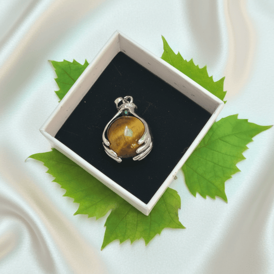 Tiger Eye Pendant – Courage, Protection & Grounding Energy