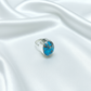 Turquoise 925 Sterling Silver Ring For Name, Fame & Success