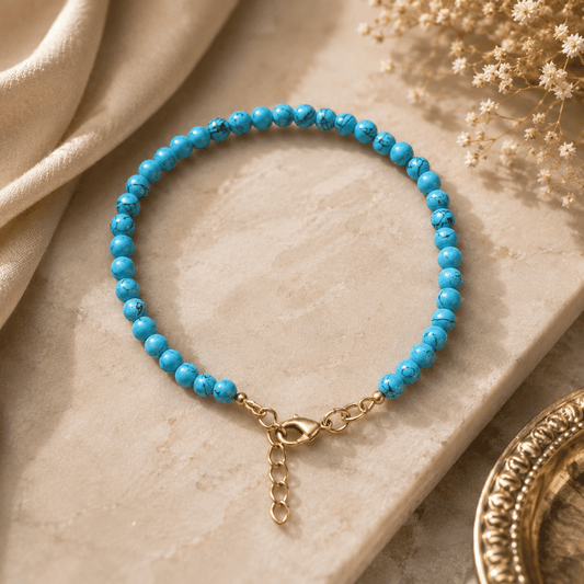 Superior Natural Turquoise AAA Quality Bracelet For Healing & Protection