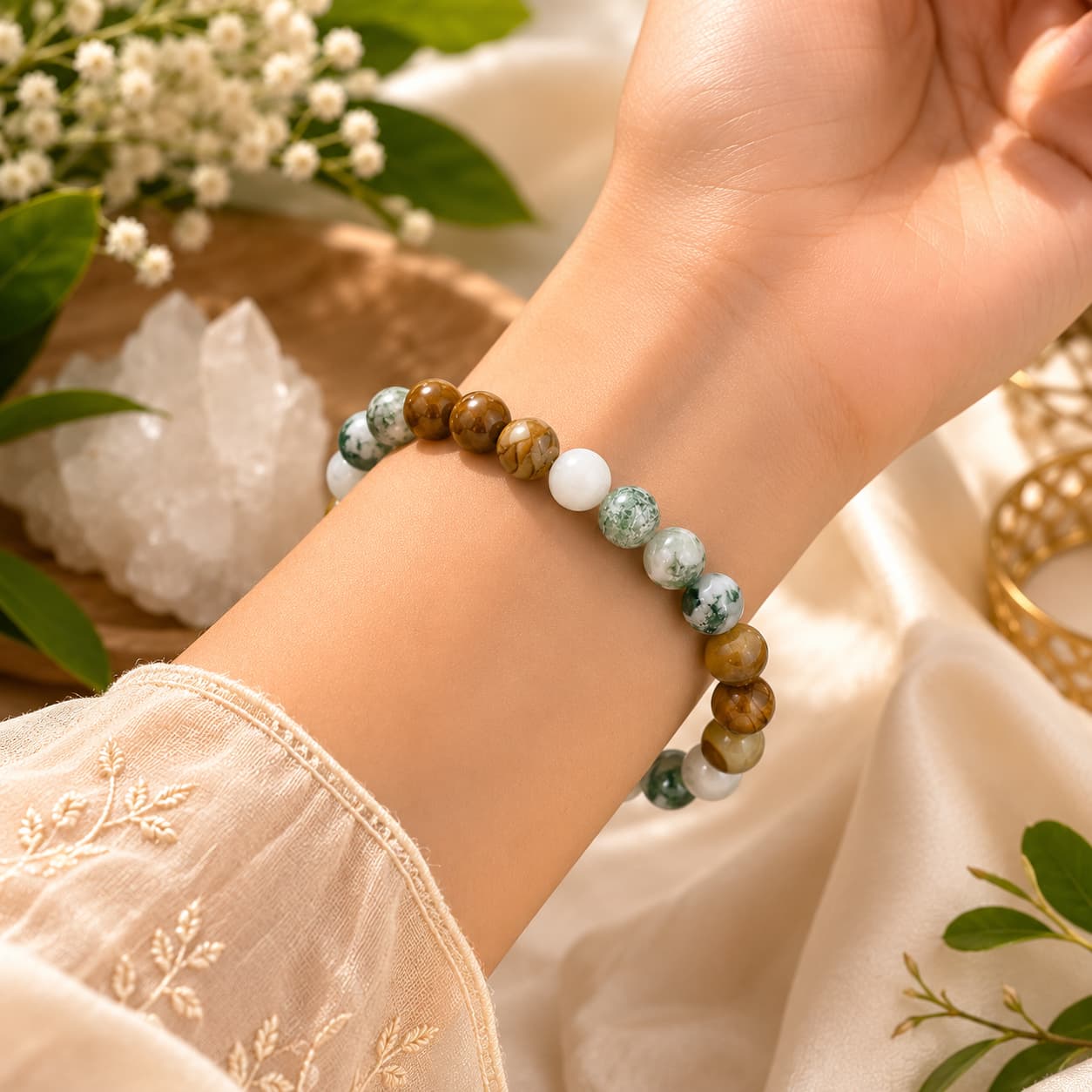 Virgo( कन्या) Abundance Bracelet (2026) for Balance