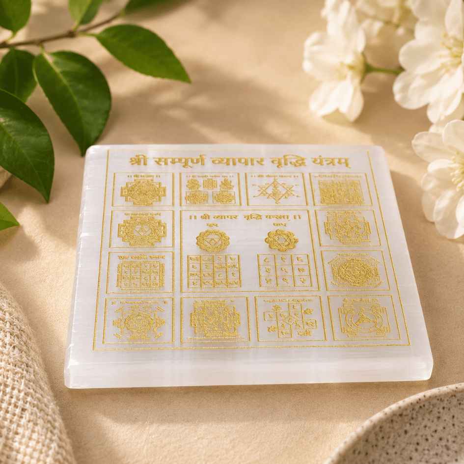 क्रिस्टल रिचार्ज के लिए सेलेनाइट स्टार प्लेट